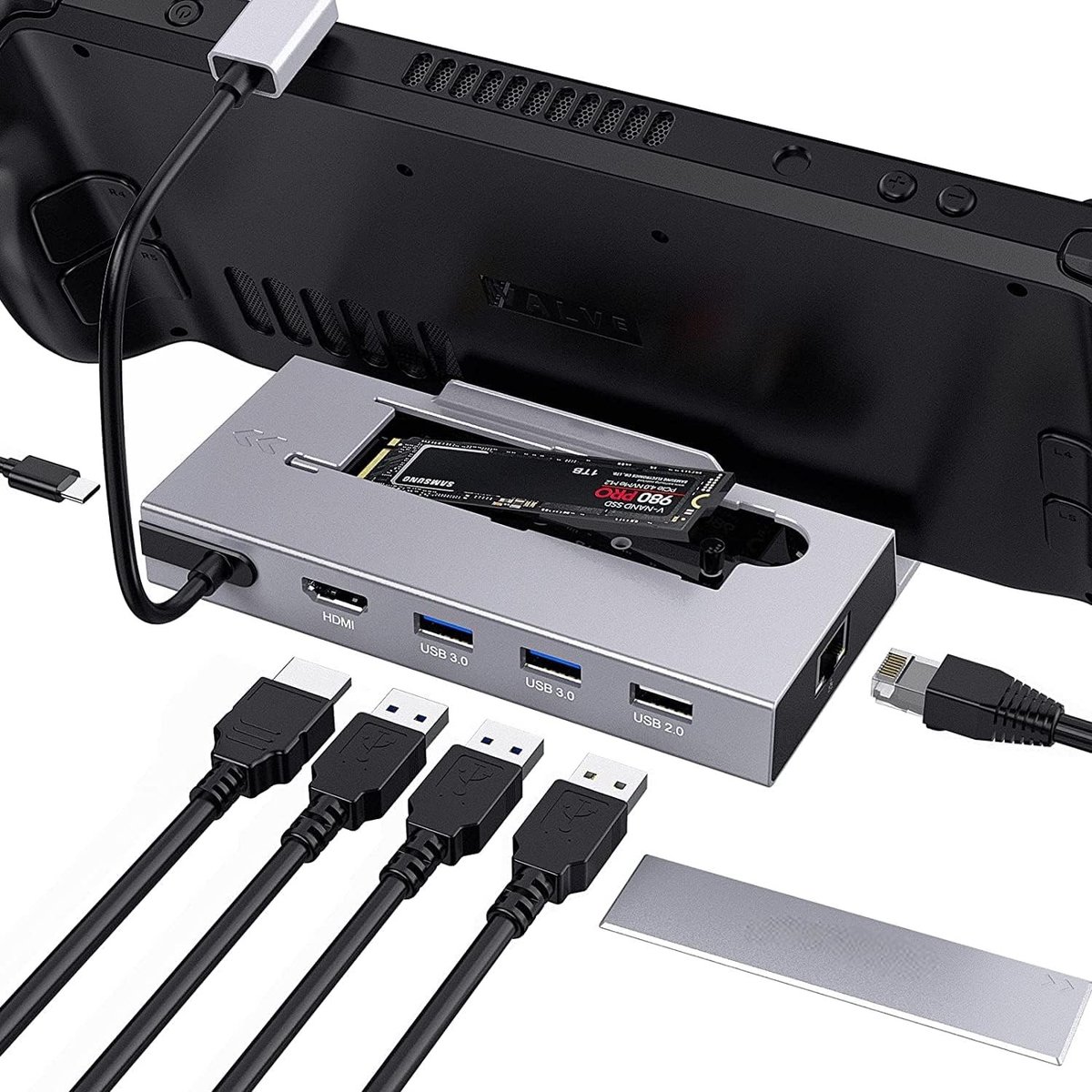 NÖRDIC DOCK-190 Steam Deck Docking Station