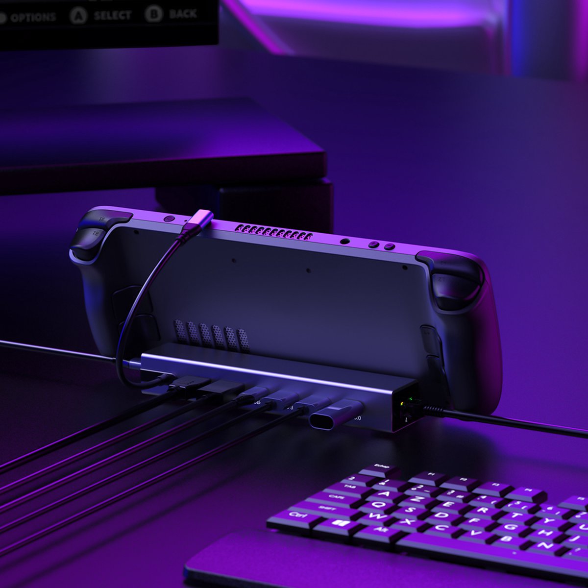 NÖRDIC DOCK-194 Steam Deck Docking Station