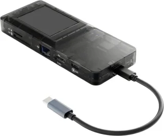 Notebook poort hub dockingstation zwart