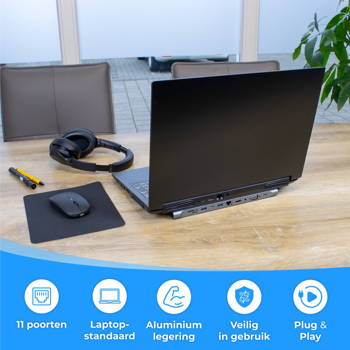 Nuvance 11-in-1 USB-C Docking Station