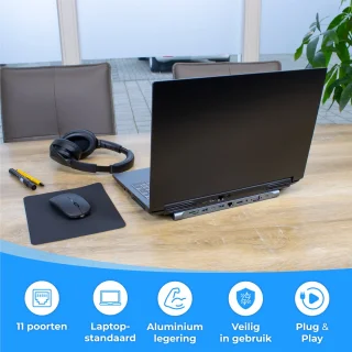 Nuvance 11-in-1 USB-C Docking Station