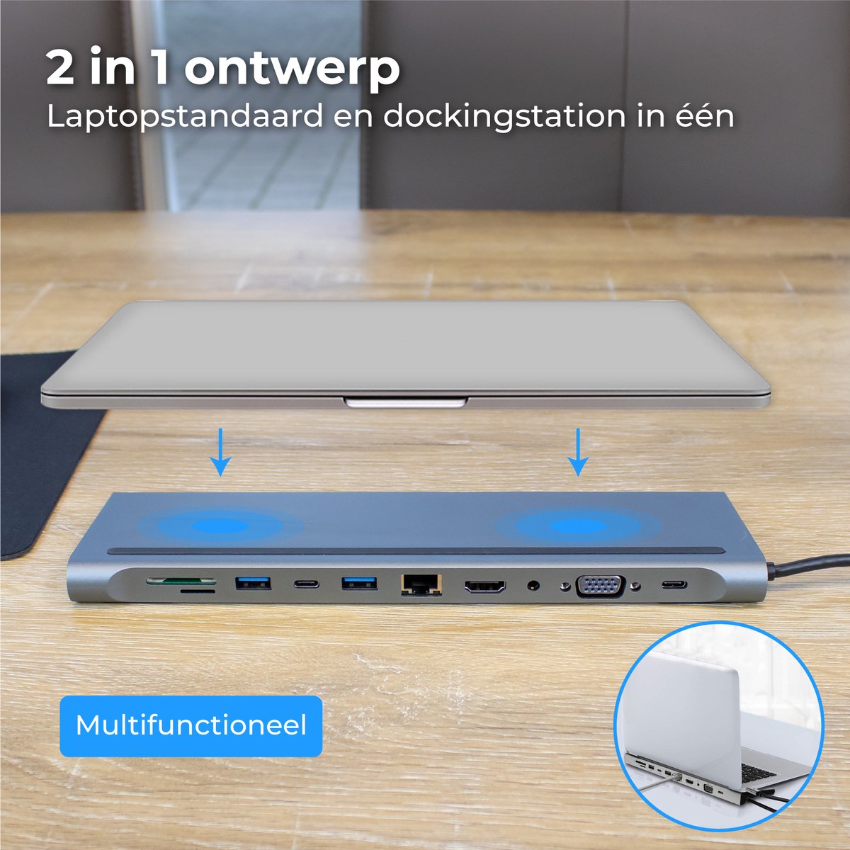 Nuvance 11-in-1 USB-C Docking Station