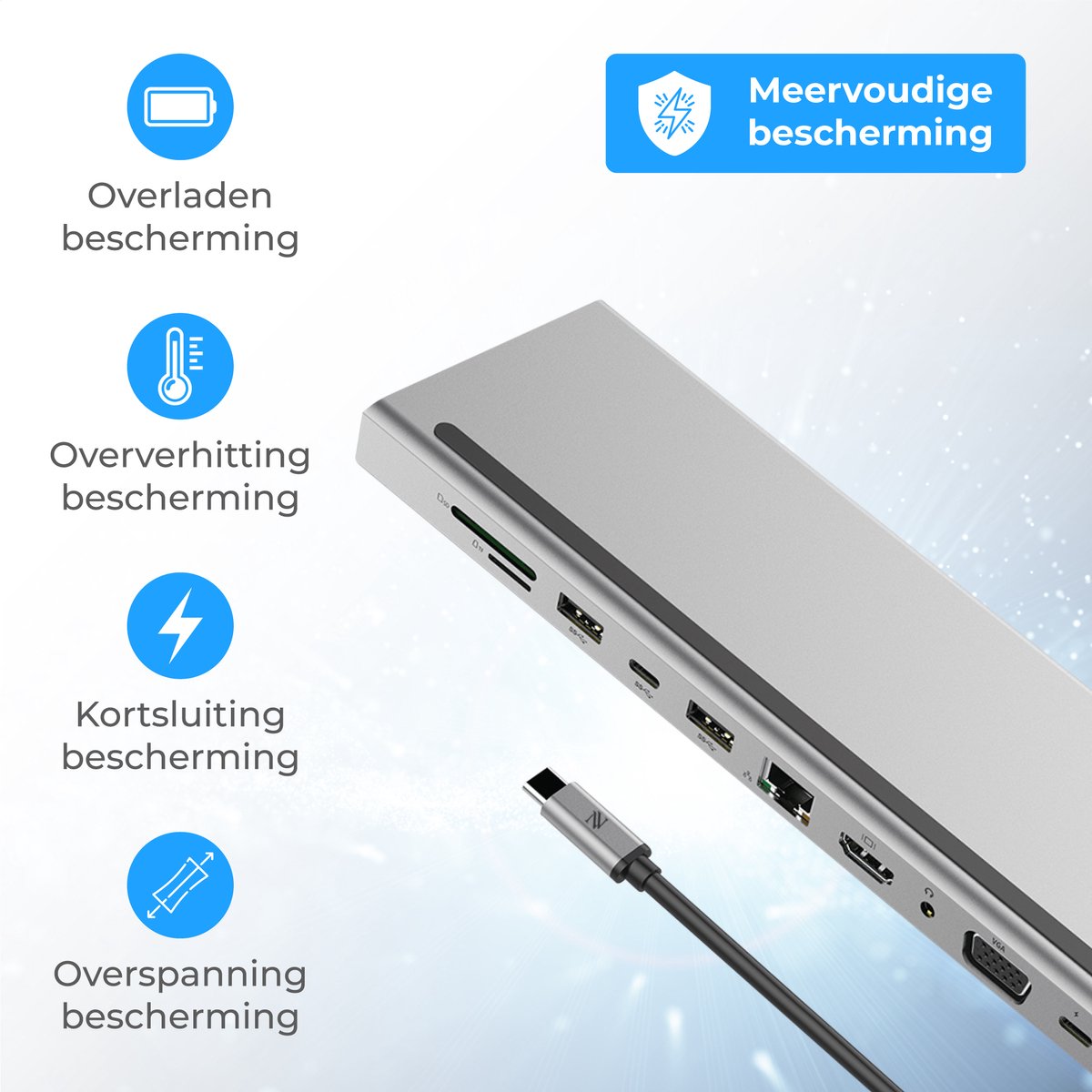 Nuvance 11-in-1 USB-C Docking Station