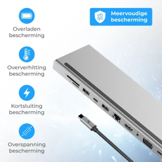 Nuvance 11-in-1 USB-C Docking Station