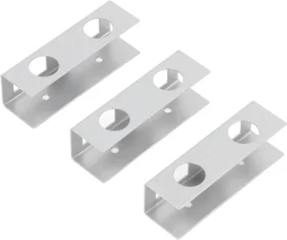 Onder bureau laptop mount - verborgen docking station - 3 stuks - zwart