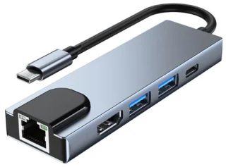Oneay 5-in-1 USB-C hub