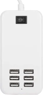 Oplaadstation met 4 usb-poorten, 30 w snellader voor thuis en onderweg
