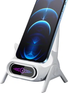 Oplader voor draadloze telefoon - magnetisch snellaadstation in stoelvorm