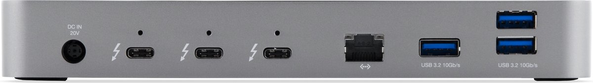 OWC Thunderbolt 4 Docking Station 11 Poorten Space Grey