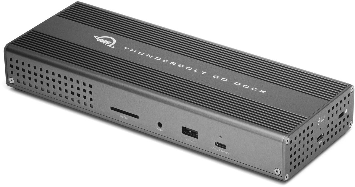 OWC Thunderbolt 4 Go Dock 11-poorts Zilver