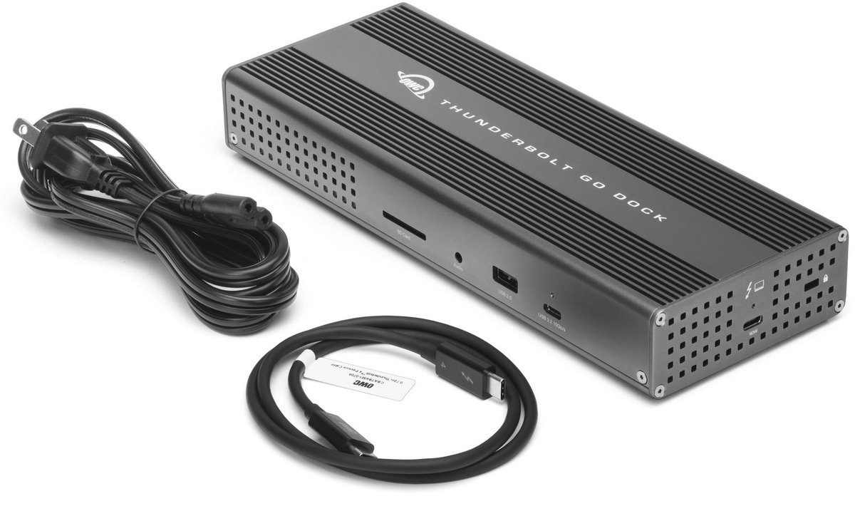 OWC Thunderbolt 4 Go Dock 11-poorts Zilver