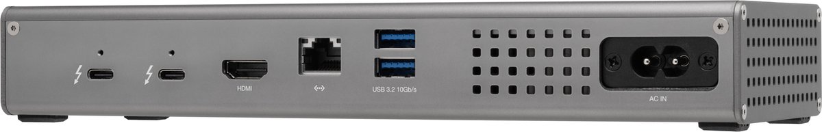 OWC Thunderbolt 4 Go Dock 11-poorts Zilver