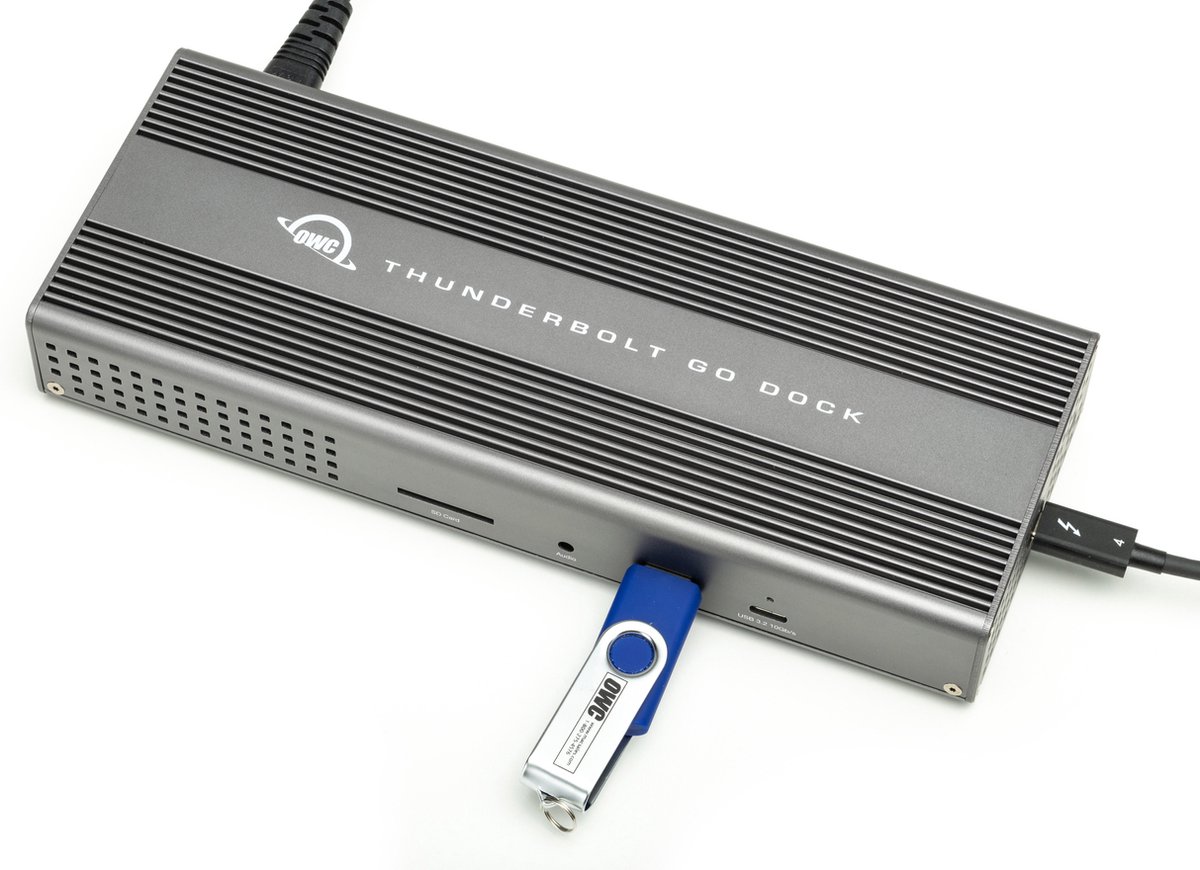 OWC Thunderbolt 4 Go Dock 11-poorts Zilver