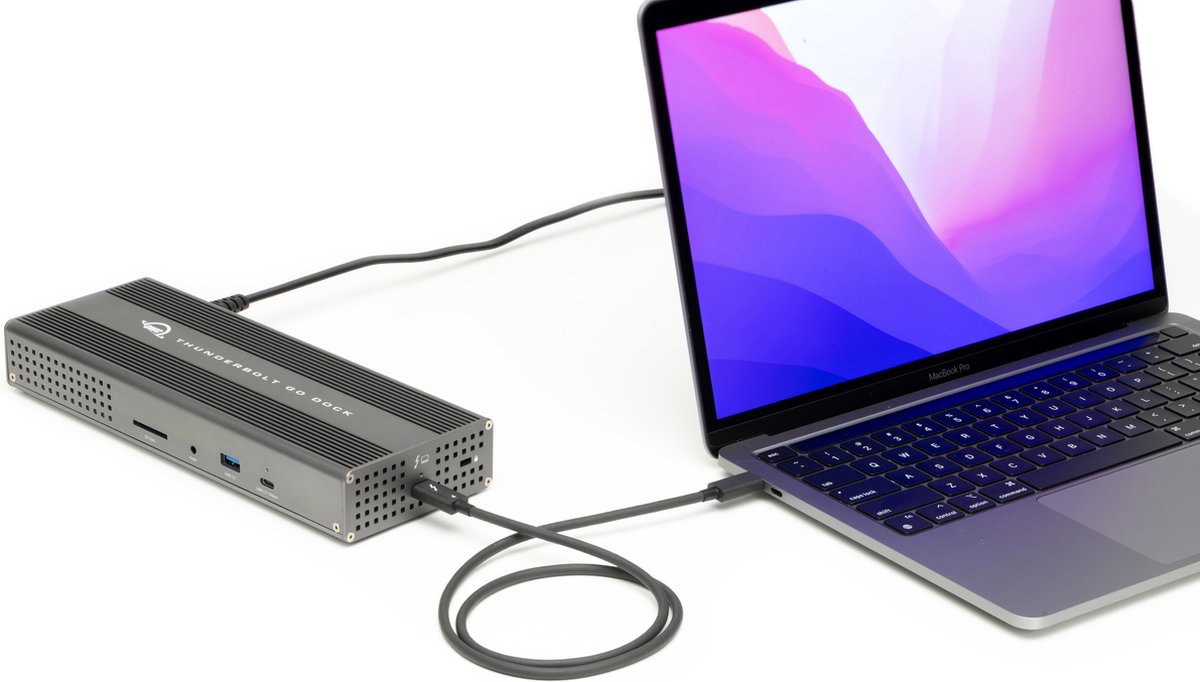OWC Thunderbolt 4 Go Dock 11-poorts Zilver