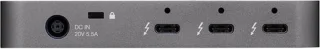 OWC Thunderbolt 4 Hub Zwart - 4x Thunderbolt/USB-C + 1x USB A