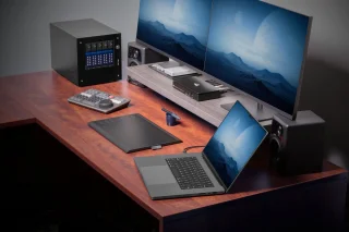 OWC Thunderbolt 5 Dual Laptop Dockingstation