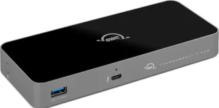 OWC Thunderbolt 5 Hub USB-C USB-A 140W Zilver/Zwart