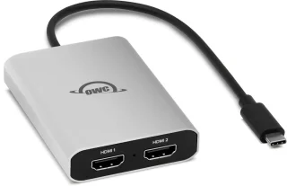 OWC USB-C Dual HDMI 4K Display Adapter voor Macs en PC