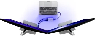 OWC USB-C Dual HDMI 4K Display Adapter voor Macs en PC