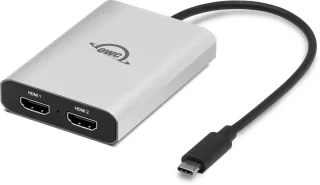 OWC USB-C Dual HDMI 4K Display Adapter voor Macs en PC