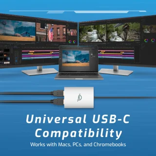 OWC USB-C Dual HDMI 4K Display Adapter voor Macs en PC