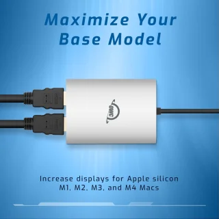 OWC USB-C Dual HDMI 4K Display Adapter voor Macs en PC