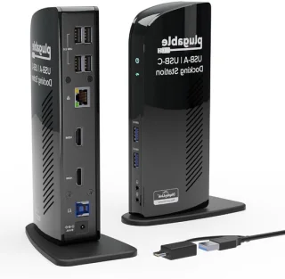 Plugable USB 3.0 Universal Laptop Docking Station