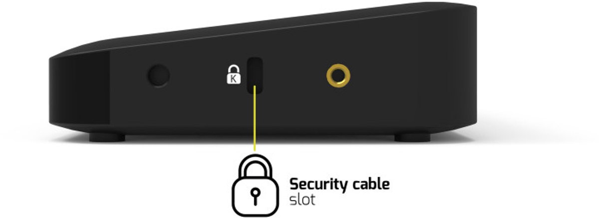 Port Connect USB-C Docking Station 3x4K EU Zwart