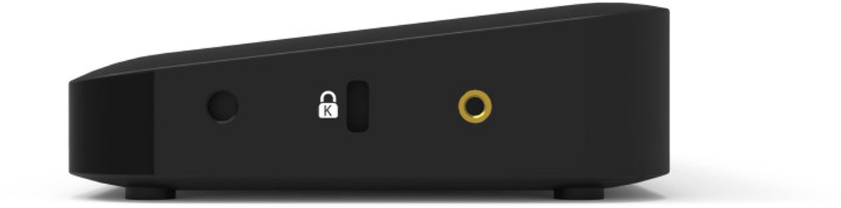 Port Connect USB-C Docking Station 3x4K EU Zwart