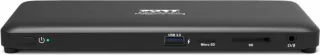 Port Designs 901910W-EU USB-C Laptop Dock Zwart