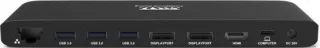 Port Designs 901910W-EU USB-C Laptop Dock Zwart