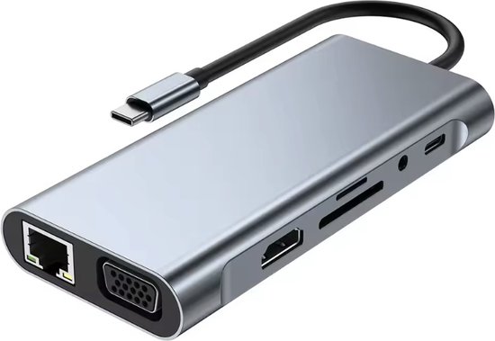 Presentable 14-in-1 USB-C Docking Station: Maximale connectiviteit voor jouw MacBook Pro