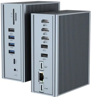 Qhou dockingstation usb c 16-in-1