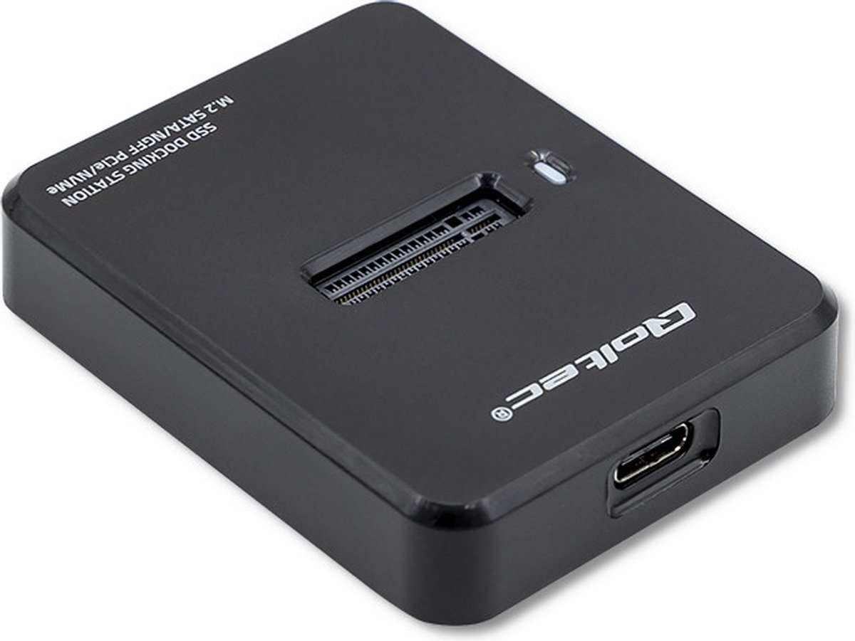 Qoltec Dockingstation SSD M.2 SATA PCIe USB 3.1