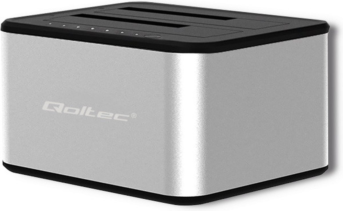 Qoltec HDD/SSD Dockingstation 2x SATA USB 3.0