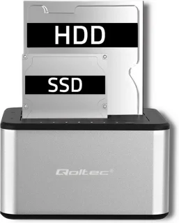 Qoltec HDD/SSD Dockingstation 2x SATA USB 3.0