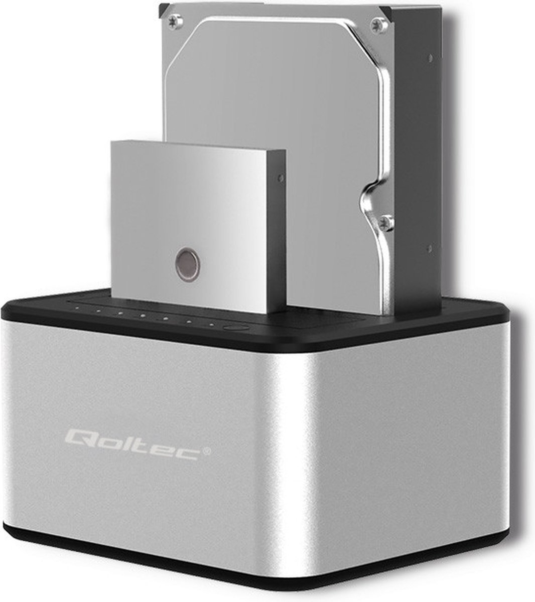 Qoltec HDD/SSD Dockingstation 2x SATA USB 3.0