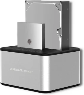 Qoltec HDD/SSD Dockingstation 2x SATA USB 3.0