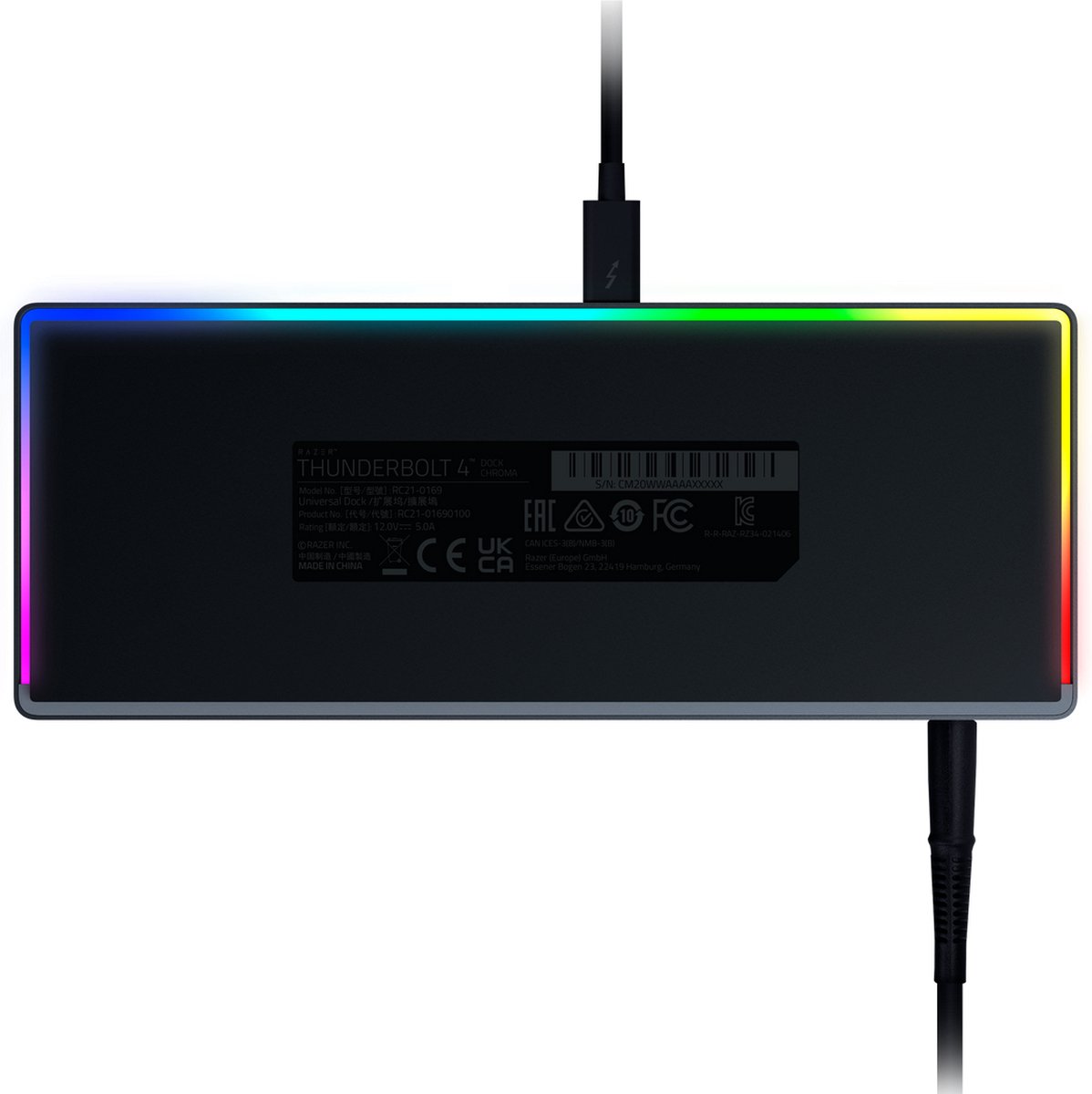 Razer Thunderbolt 4 Docking Station Zwart