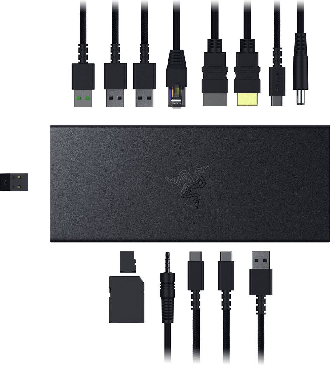 De Razer USB 4 Dock 14 Poorten Zwart in één oogopslag