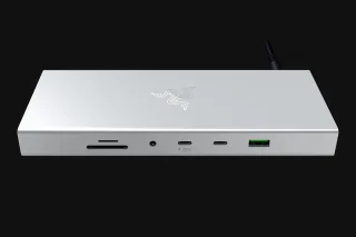 Razer USB 4 Docking Station 14 Poorten Mercury Wit