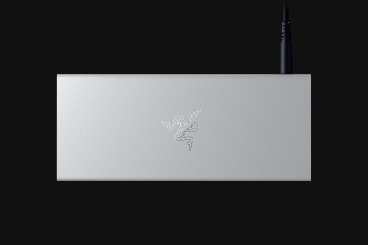 Razer USB 4 Docking Station 14 Poorten Mercury Wit