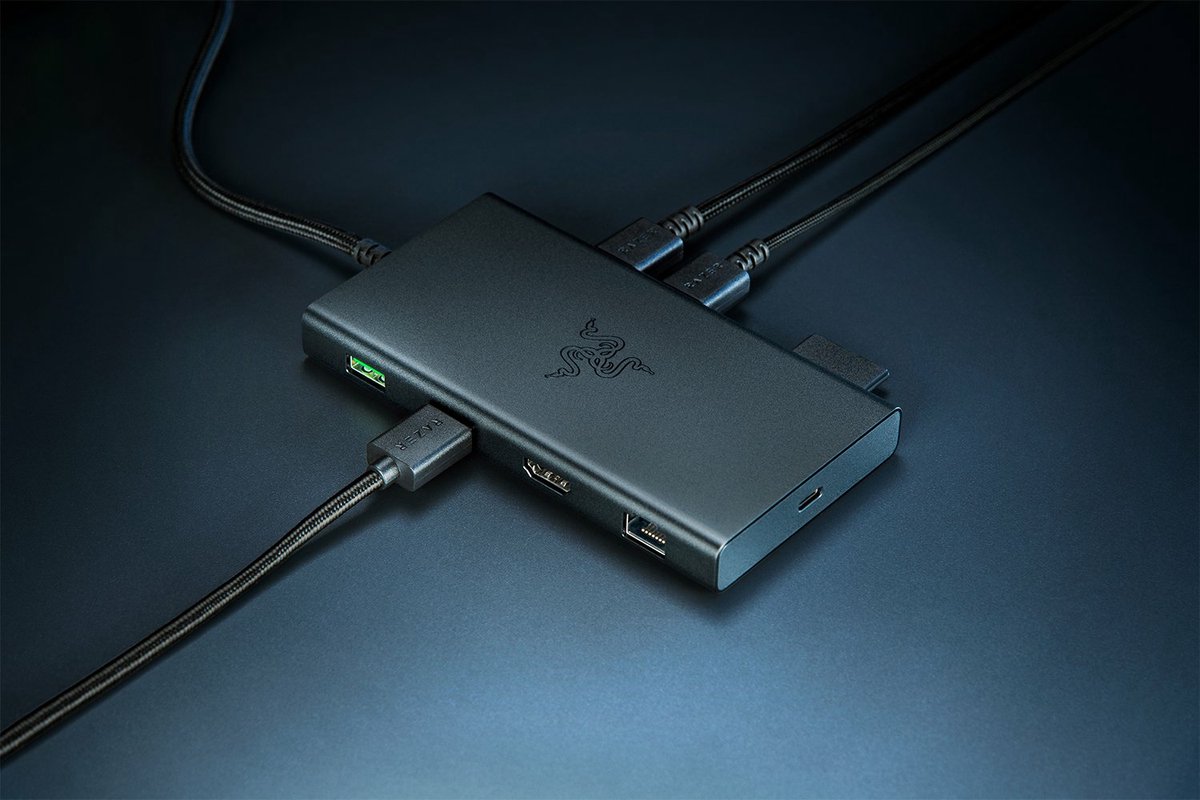 Razer USB-C Docking Station 11 Poorten Zwart