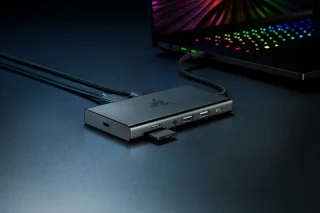 Razer USB-C Docking Station 11 Poorten Zwart