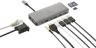 Renkforce RF-4533846 USB-C laptopdockingstation universeel
