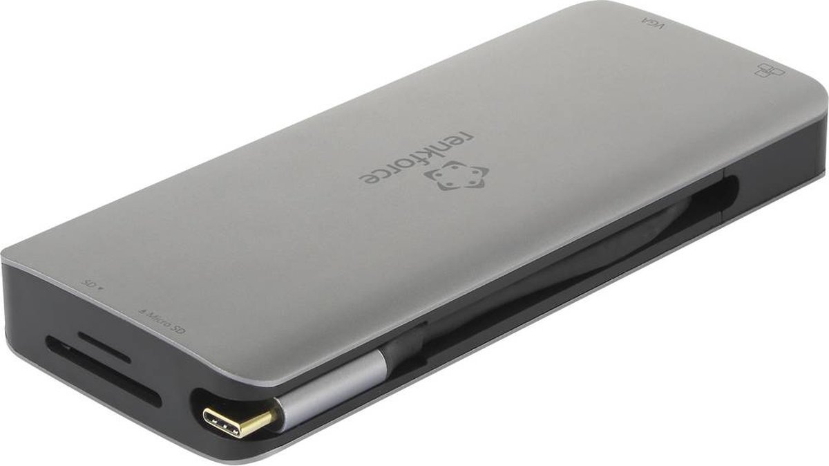 Renkforce RF-4533846 USB-C laptopdockingstation universeel
