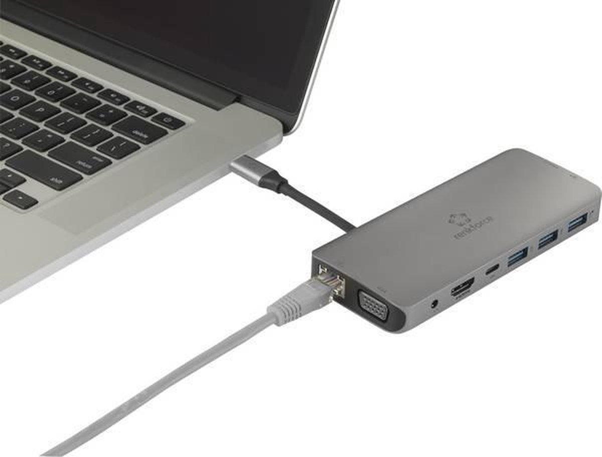 Renkforce RF-4533846 USB-C laptopdockingstation universeel