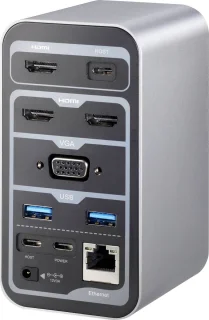 Renkforce RF-DKS-650 USB-C Dockingstation Universeel
