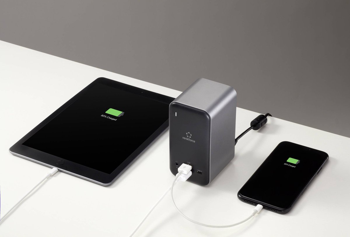 Renkforce RF-DKS-650 USB-C Dockingstation Universeel