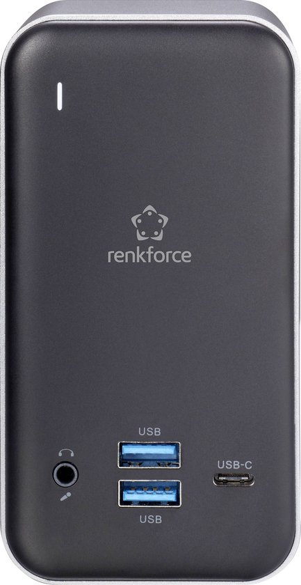 Renkforce RF-DKS-650 USB-C Dockingstation Universeel